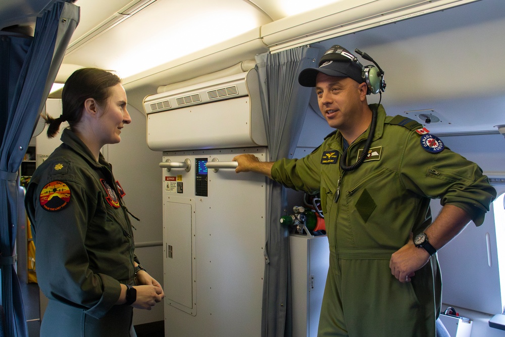 U.S. and RCAF collaborate on P-8 mission during RIMPAC 2024