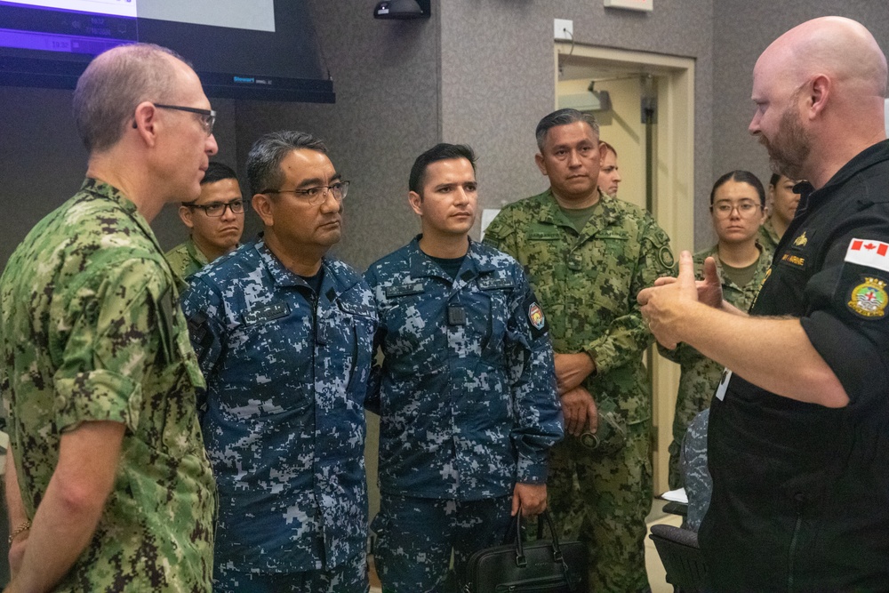 U.S. Navy 3rd Fleet hosts Mexican Naval Task Force Commander at RIMPAC 2024