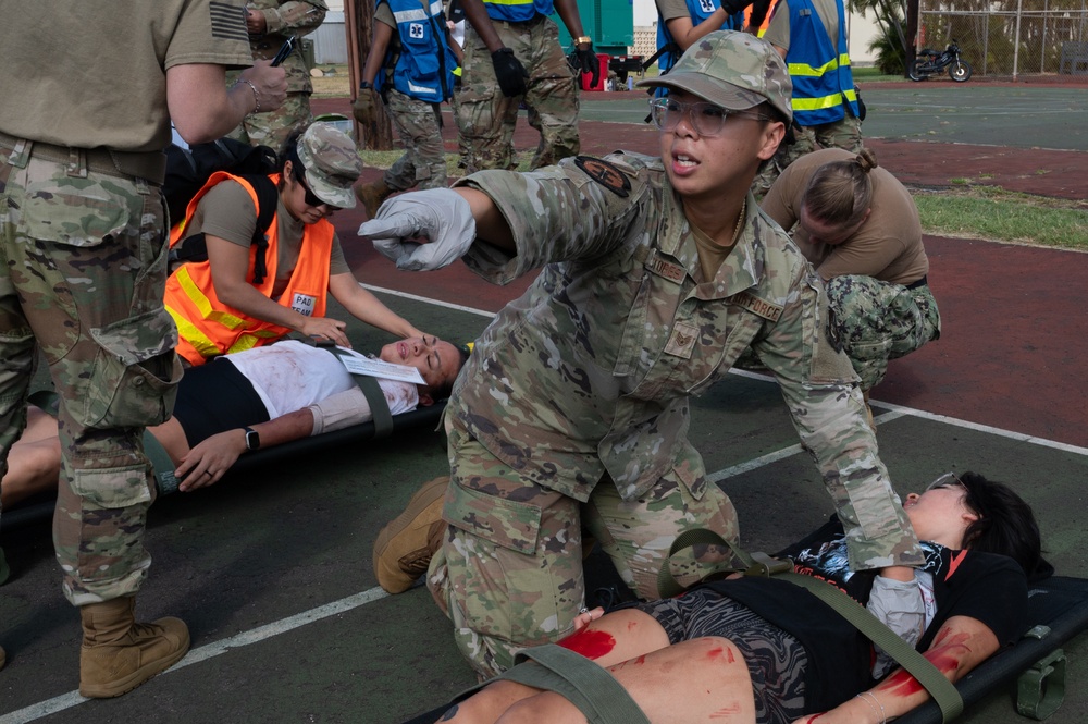 15th MDG exercises life saving skills