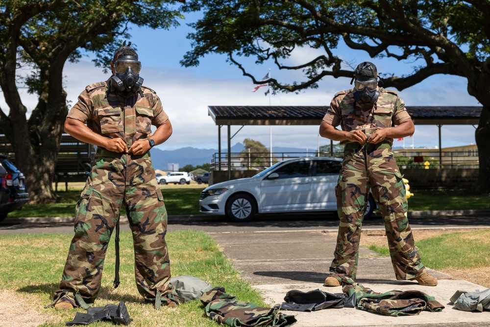 US, Sri Lankan, Tongan Marines conduct CBRN training at RIMPAC 2024