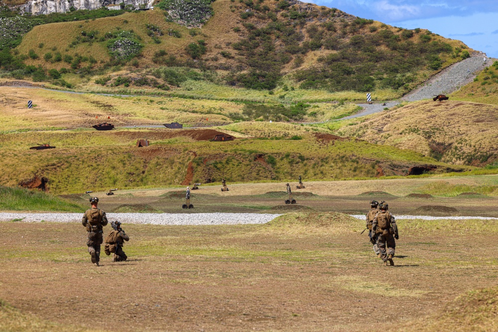 Charlie Co., BLT 1/5 conduct live-fire range, squad rehearsals