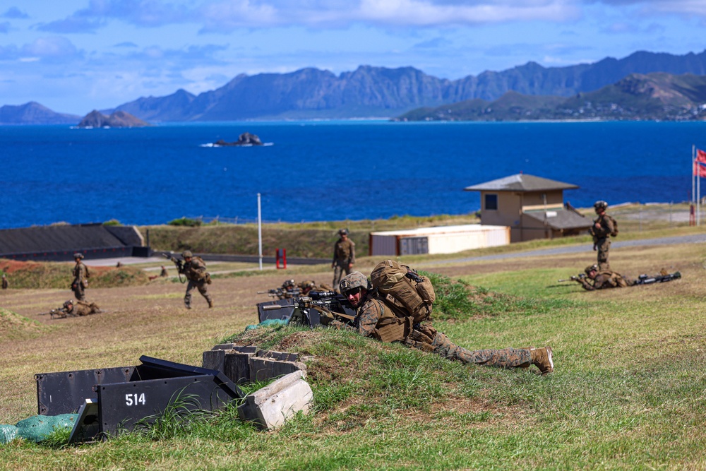 Charlie Co., BLT 1/5 conduct live-fire range, squad rehearsals