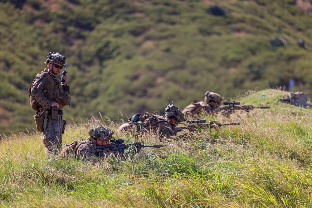 Charlie Co., BLT 1/5 conduct live-fire range, squad rehearsals