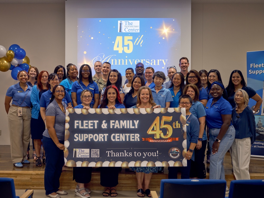 CFA Yokosuka FFSC Celebrates 45th Anniversary