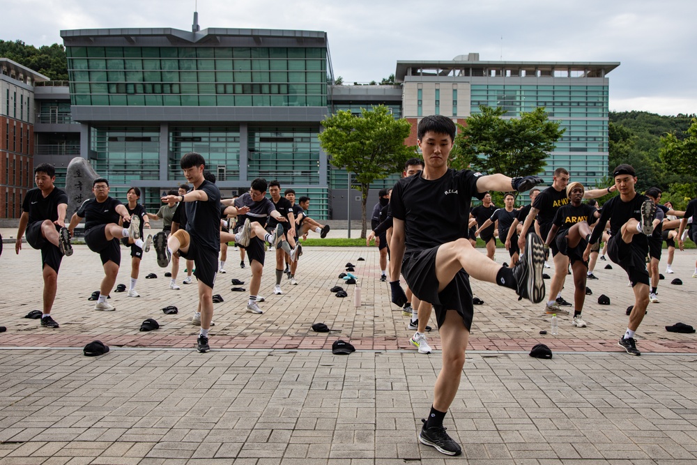 Future Army leaders visit ROK Army cadet school during CTLT