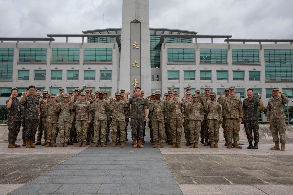 Future Army leaders visit ROK Army cadet school during CTLT