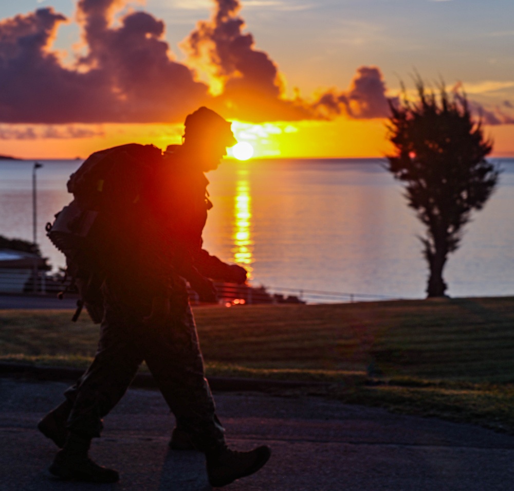 3rd Marine Expeditionary Brigade Hike