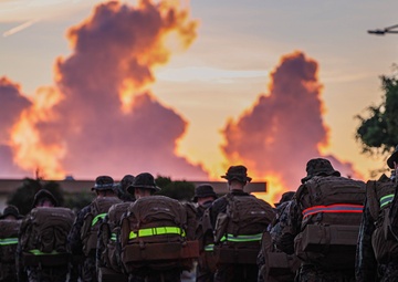 3rd Marine Expeditionary Brigade Hike
