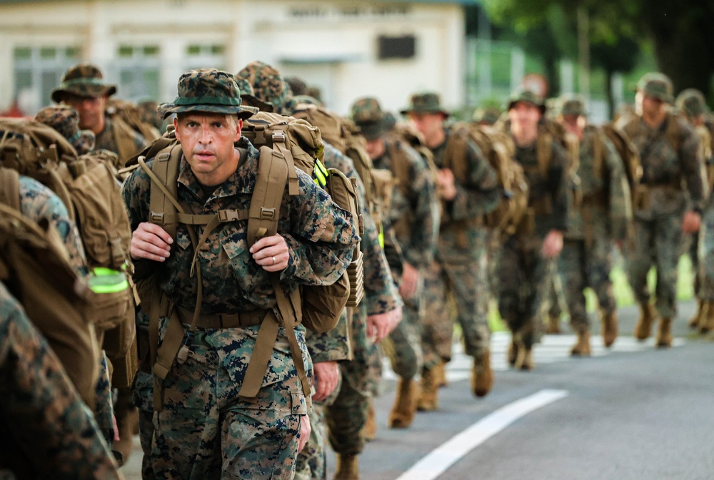 3rd Marine Expeditionary Brigade Hike