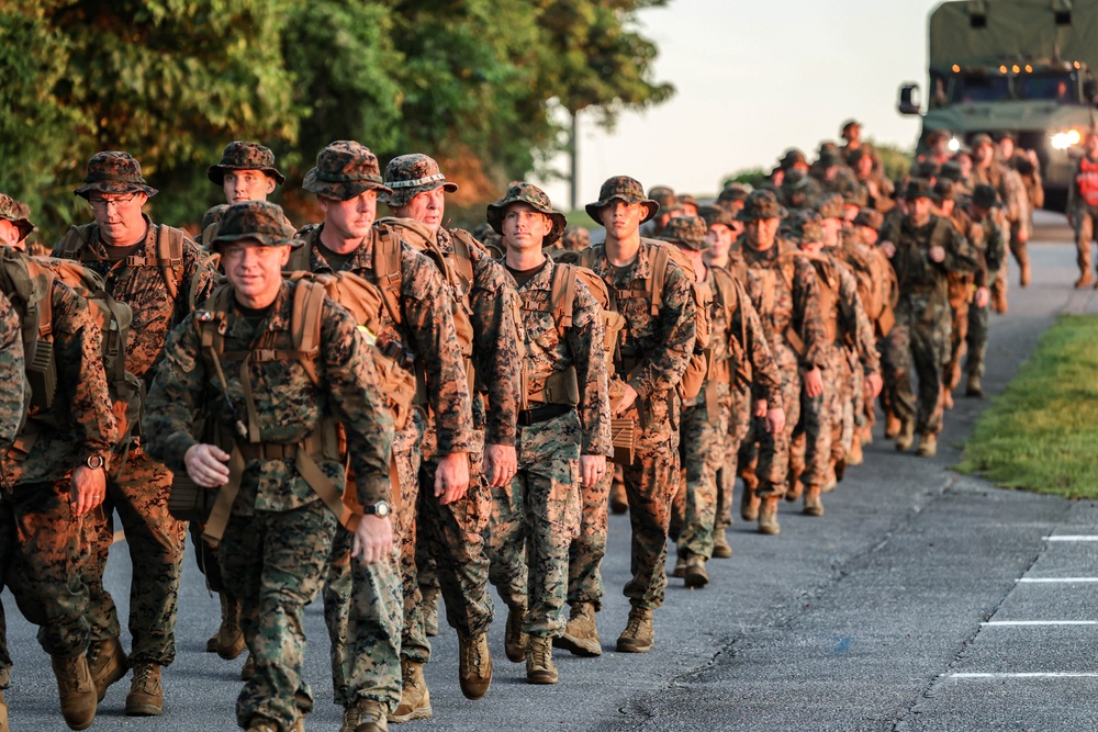 3rd Marine Expeditionary Brigade Hike