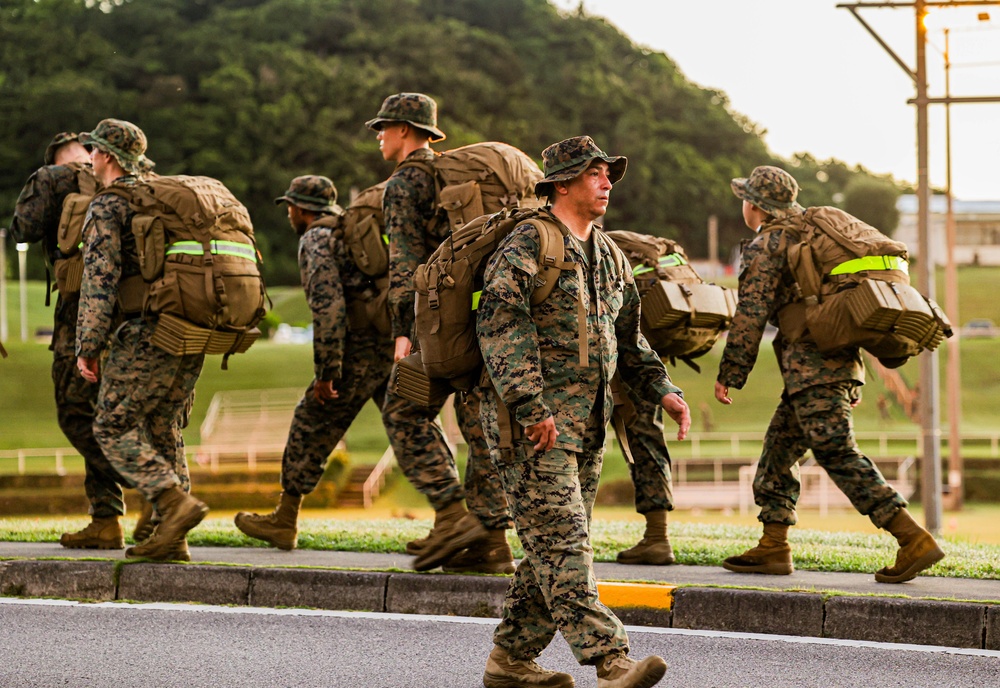 3rd Marine Expeditionary Brigade Hike