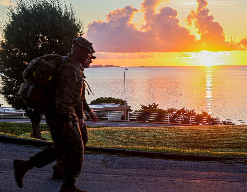 3rd Marine Expeditionary Brigade Hike