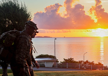 3rd Marine Expeditionary Brigade Hike
