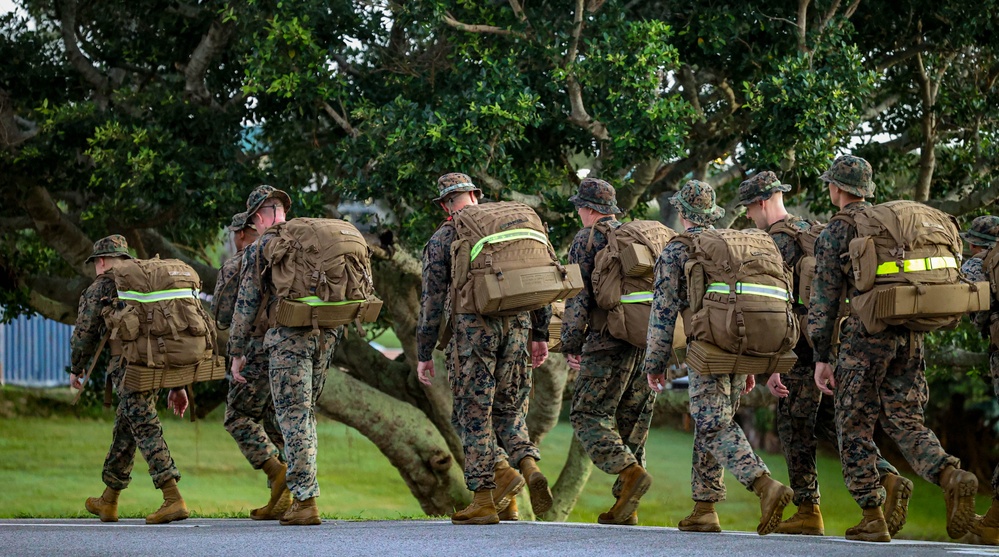 3rd Marine Expeditionary Brigade Hike