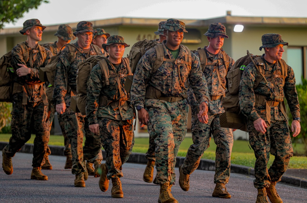 3rd Marine Expeditionary Brigade Hike