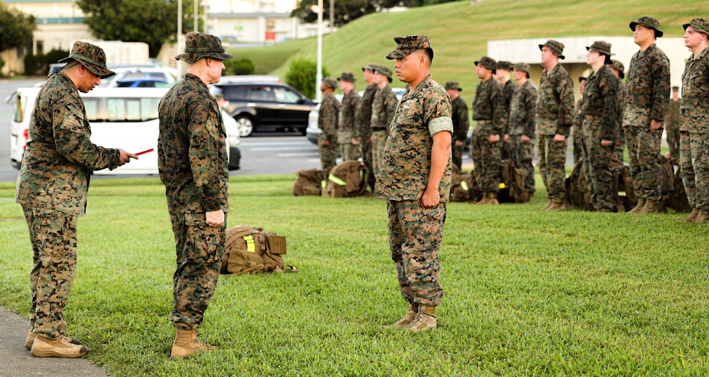 3rd Marine Expeditionary Brigade Hike