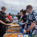 USS Ronald Reagan (CVN 76) holds a steel beach picnic for the 4th of July