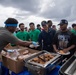 USS Ronald Reagan (CVN 76) holds a steel beach picnic for the 4th of July