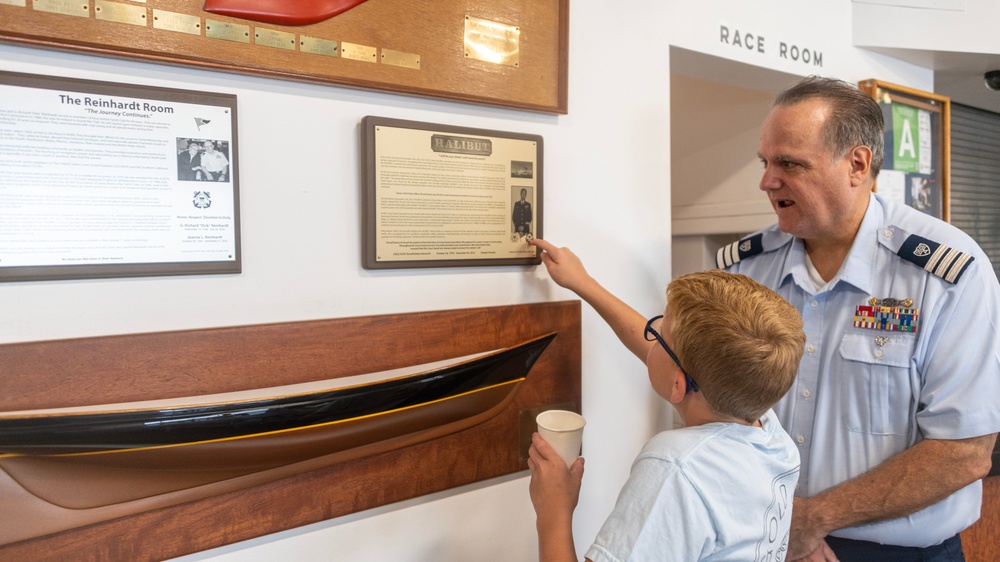 Horne Family and Coast Guard members reconnect and honor the life of Senior Chief Petty Officer Terrell Horne