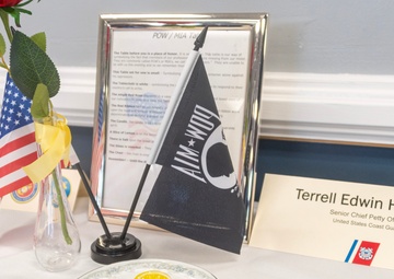 Horne Family and Coast Guard members reconnect and honor the life of Senior Chief Petty Officer Terrell Horne