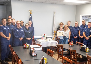 Horne Family and Coast Guard members reconnect and honor the life of Senior Chief Petty Officer Terrell Horne