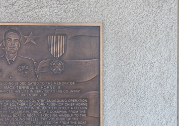 Coast Guard members reconnect and honor the Life of Senior Chief Petty Officer Terrell Horne