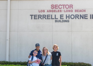 Horne Family and Coast Guard members reconnect and honor the life of Senior Chief Petty Officer Terrell Horne