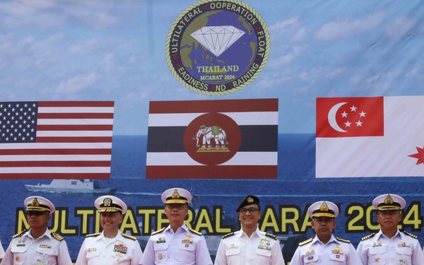 Singapore, Thailand and U.S. Navies commence CARAT Thailand 2024