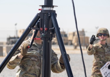 Task Force Spartan Terrestrial Transmission Line of Sight Radio System (TRILOS) Setup