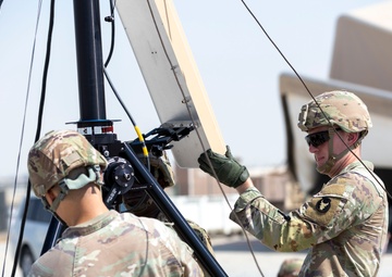 Task Force Spartan Terrestrial Transmission Line of Sight Radio System (TRILOS) Setup