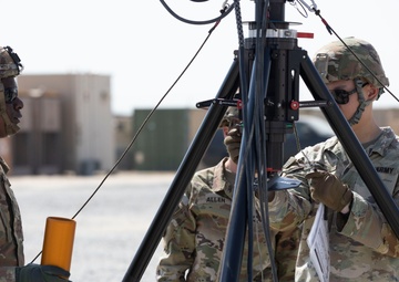 Task Force Spartan Terrestrial Transmission Line of Sight Radio System (TRILOS) Setup