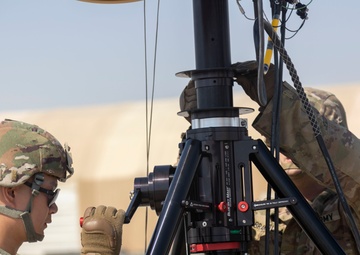 Task Force Spartan Terrestrial Transmission Line of Sight Radio System (TRILOS) Setup