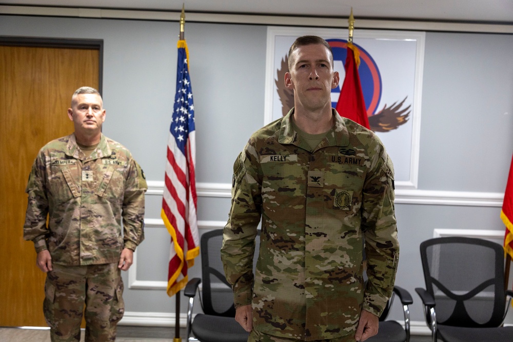 Lt. Col. Kelly's Promotion to Colonel