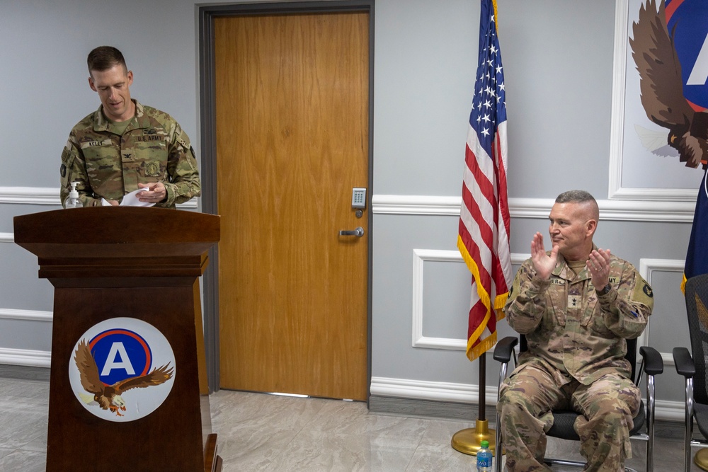 Lt. Col. Kelly's Promotion to Colonel