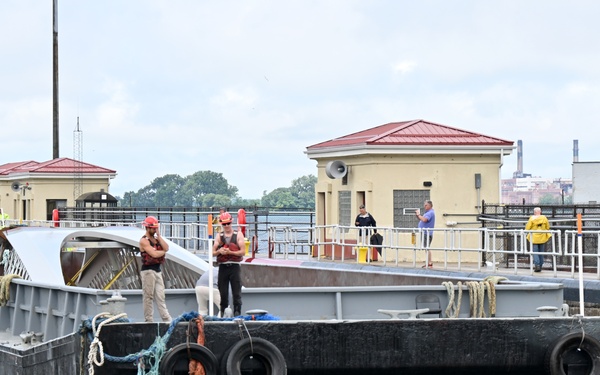 Ralph Wilson Bridge: Black Rock Lock
