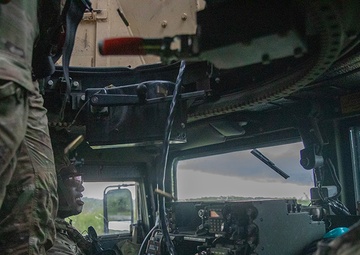 1-167 Infantry Regiment practices at live-fire ranges at Camp Shelby