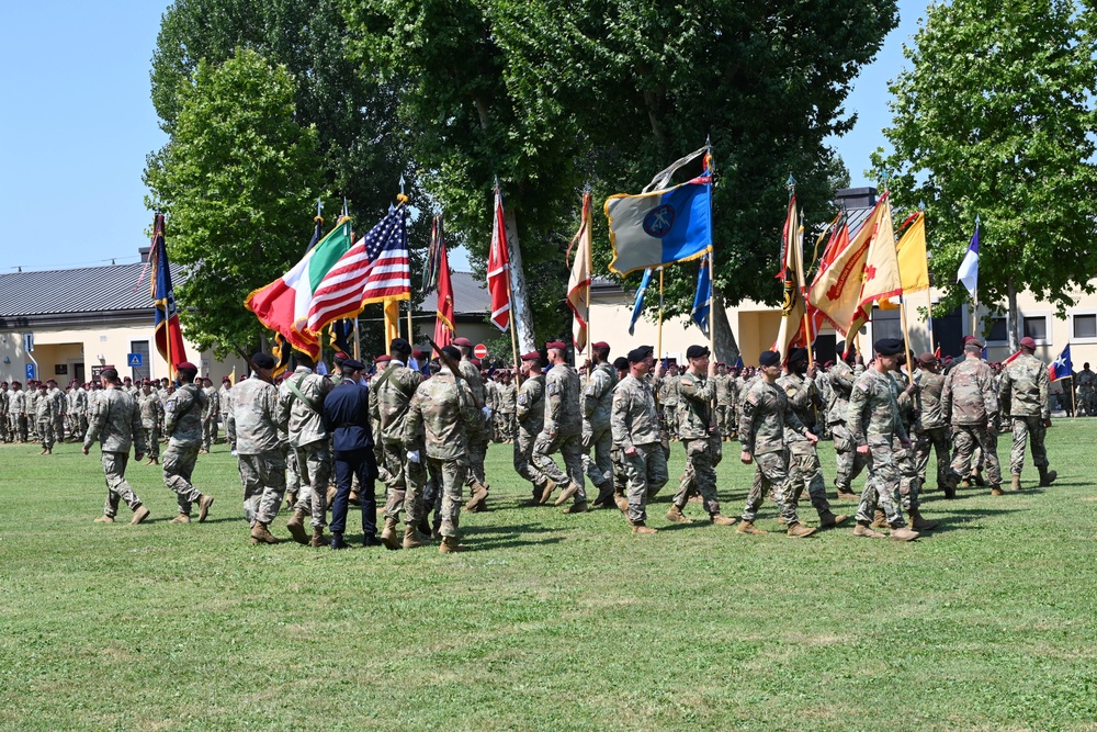 United States Army Southern European Task Force, Africa Change of Command Ceremony, 18 July 2024