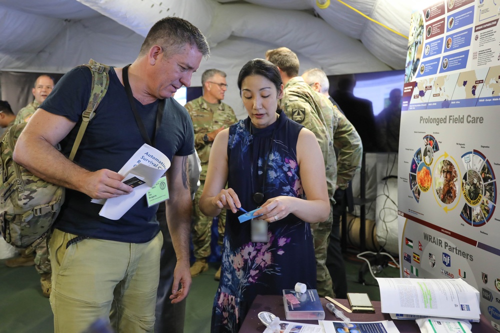 WRAIR Highlights Its Research at MRDC Capability Days