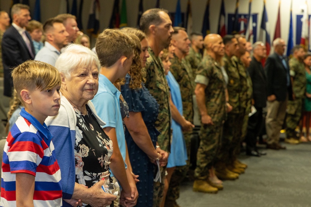 Marine Raider Regiment Hosts Change of Command Ceremony