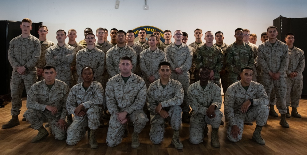 Corporals Course at Camp Lemonnier