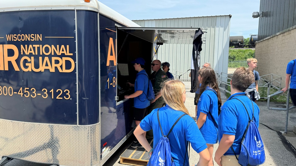 128th Air Refueling Wing showcases new mobile boom simulator and Wisconsin Air National Guard readiness at 2024 EAA AirVenture