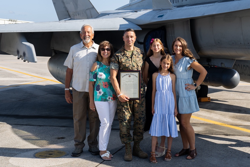 Master Sgt. Caster Promotion