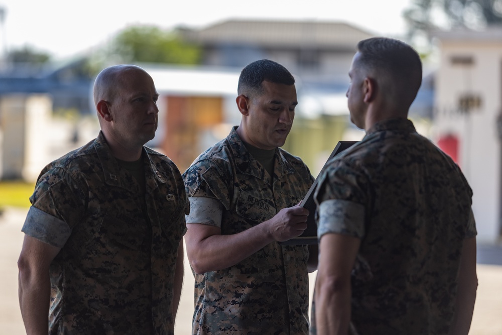 Master Sgt. Caster Promotion