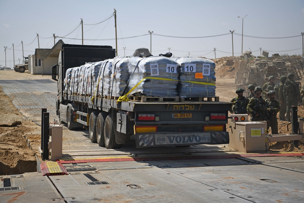 JLOTS Humanitarian Aid Delivered to Gaza