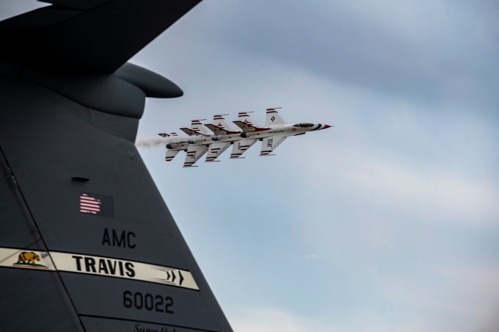Team Travis participates at the California Capital Airshow