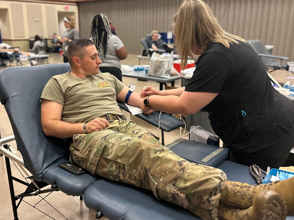 Fort Leavenworth blood drive surpasses goal