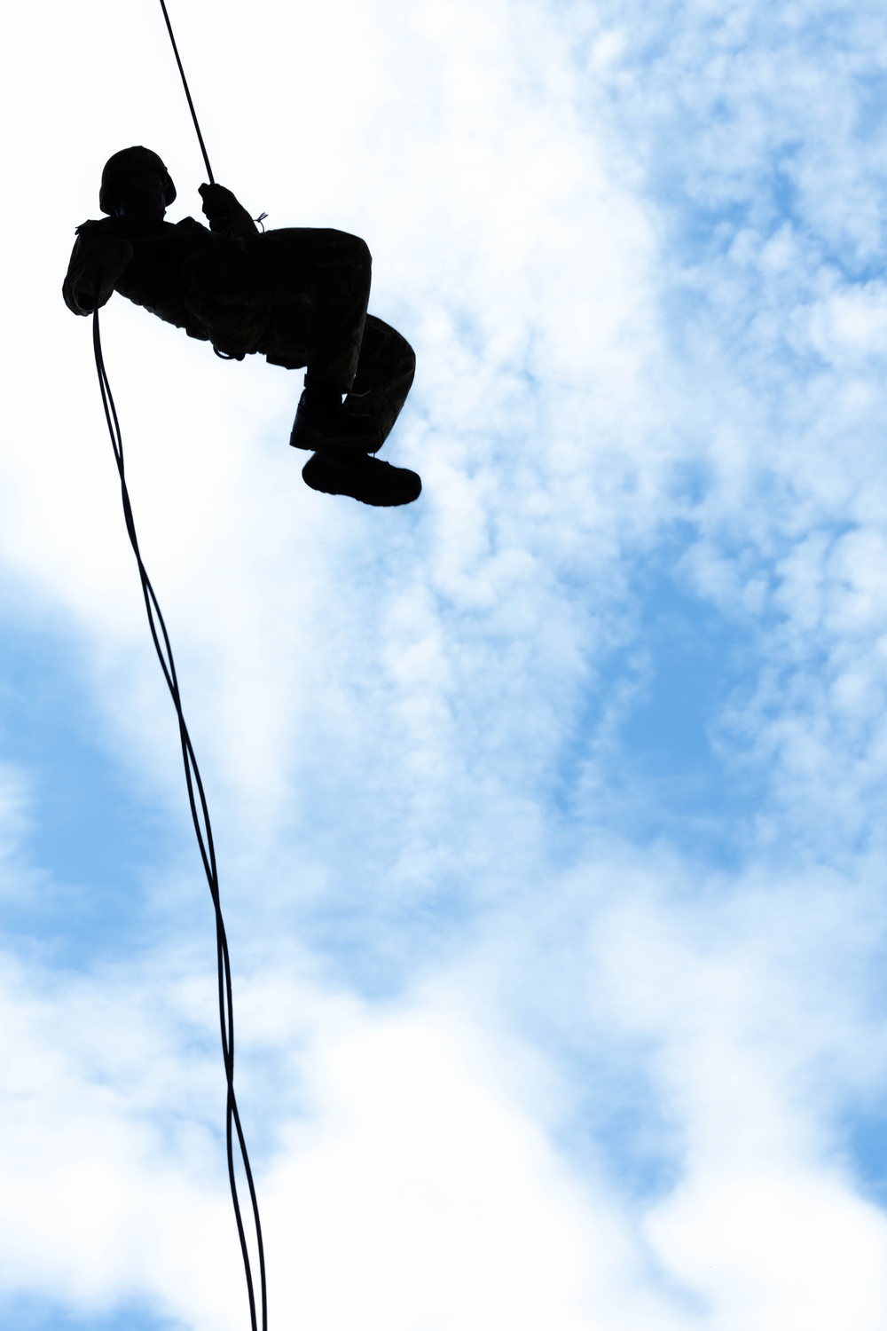 Midshipmen Conquer Rappel Tower