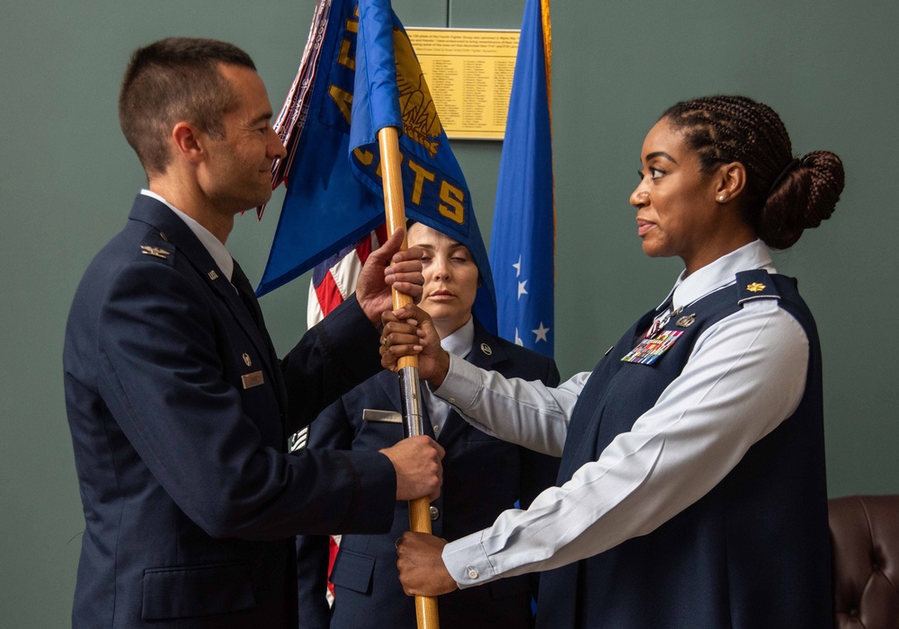 4th Comptroller Squadron holds change of command ceremony