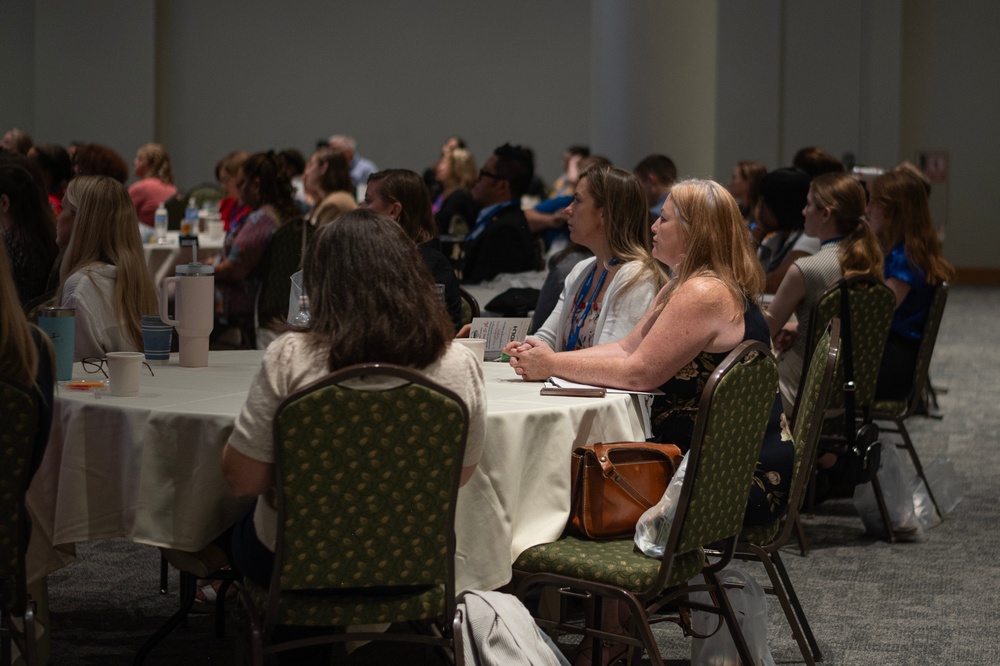 Col. Linda Riedel represents the South Carolina National Guard at leadership summit