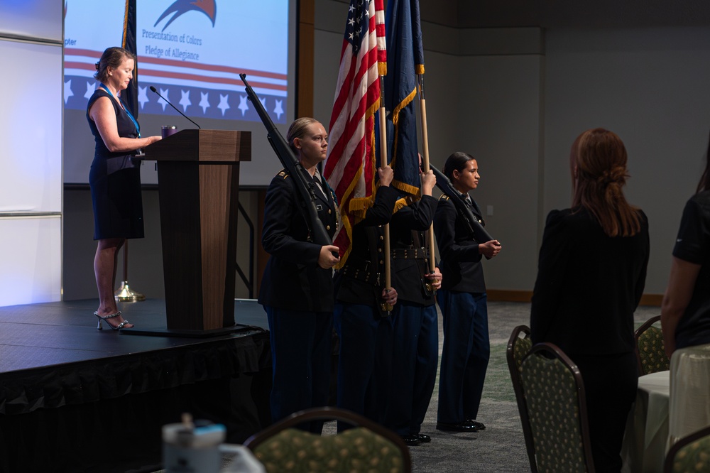 Col. Linda Riedel represents the South Carolina National Guard at leadership summit